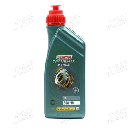 Масло трансмисс. Castrol TRANSMAX MANUAL EP 80W-90 (Канистра 1л)