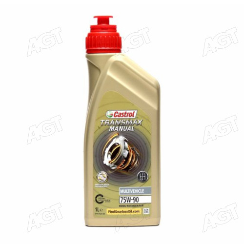 Масло трансмисс. Castrol TRANSMAX MANUAL MULTIVEHICLE 75W-90 (Канистра 1л)
