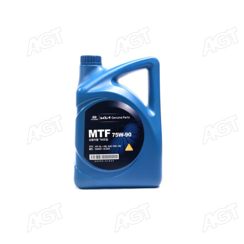 Масло трансмисс. Hyundai/Kia MTF Gear Oil 75W-90 04300-5L6A0 (Канистра 6л)