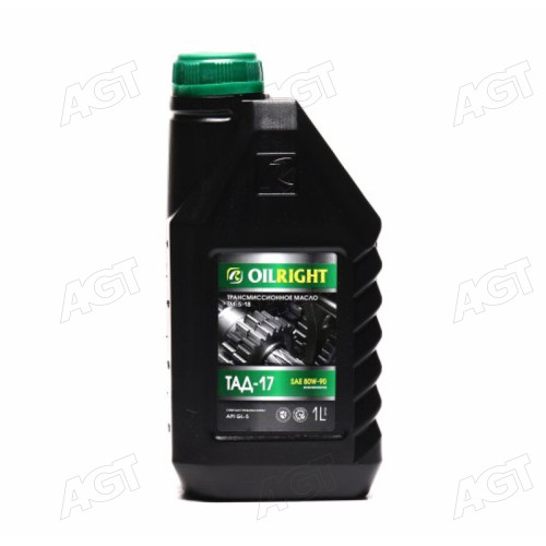 Олива трансміс. OIL RIGHT ТАД-17 ТМ-5-18 80W-90 GL-5 (Каністра 1л)