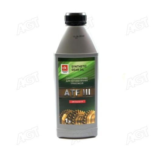 Масло трансміс. <ДК> ATF III (Каністра 1л)