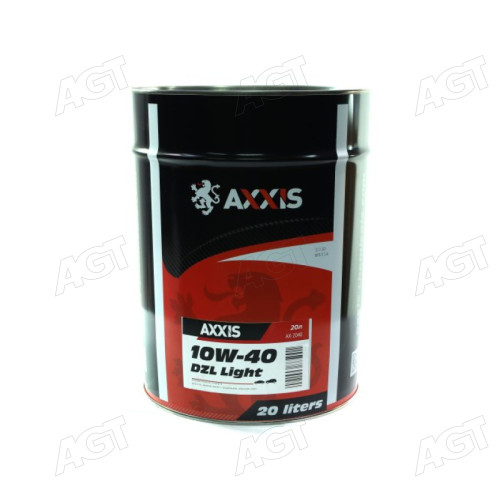 Олива моторн. AXXIS 10W-40 DZL Light (Каністра 20л)