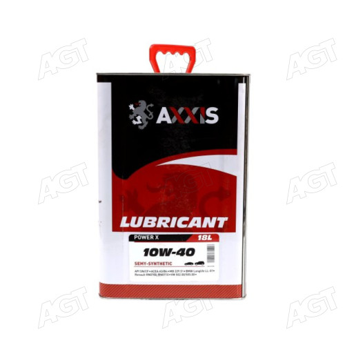 Олива моторн. AXXIS 10W-40 Power Х (Каністра 18л)