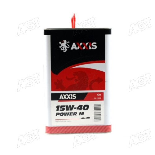 Олива моторн. AXXIS 15W-40 Power M (Каністра 4л)