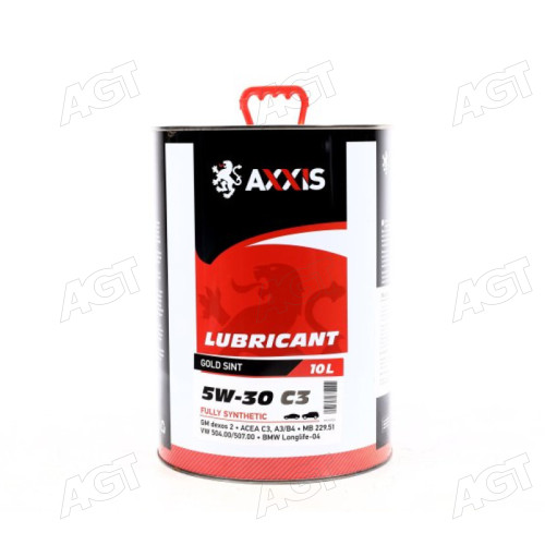 Олива моторн. AXXIS 5W-30 C3 504/507 (Каністра 10л)