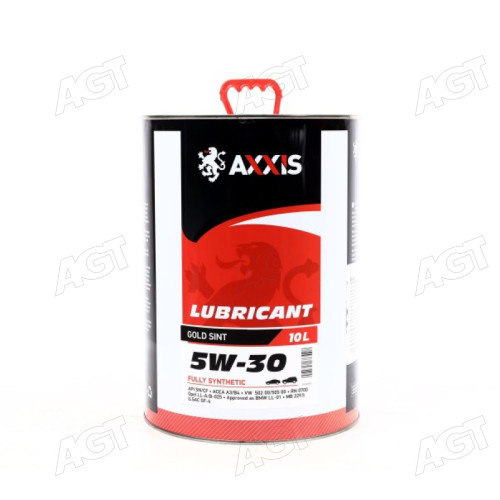 Олива моторн. AXXIS 5W-30 Gold Sint (Каністра 10л)