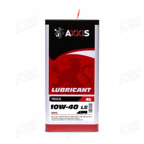 Масло моторн. AXXIS TRUCK 10W-40  LS SHPD (Канистра 4л)