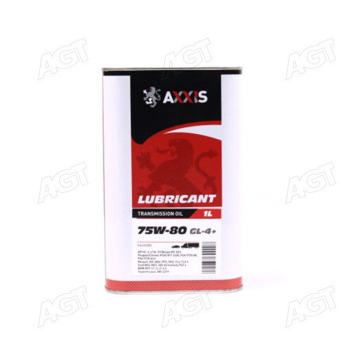 Олива трансміс. AXXIS 75W-80 GL-4 + (Каністра 1л)