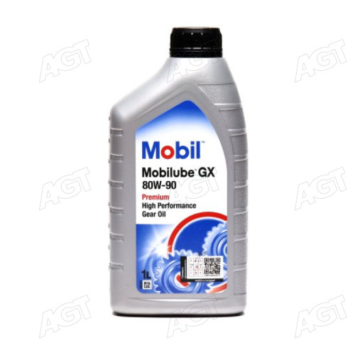Олива трансміс. Mobilube GX 80W-90 API GL-4 (Каністра 1л)