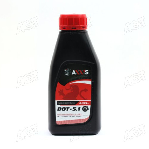 Рідина гальм. AXXIS DOT-5.1 (Каністра 350ml) 375г