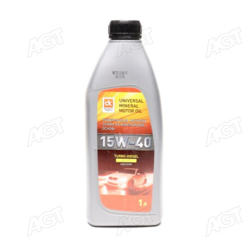 Масло моторн. <ДК> 15W-40 TURBO-DIESEL SG/CD (Каністра 1л)