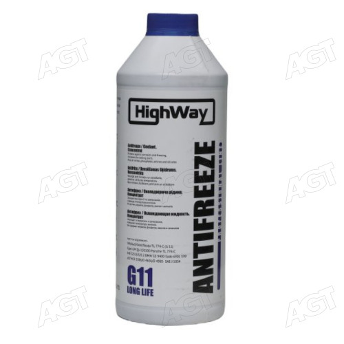 Антифриз HighWay ANTIFREEZE G11 концентрат синій 1,5л