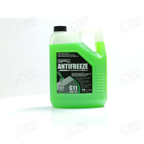 Антифриз HighWay ANTIFREEZE-40 LONG LIFE G11 (зелений) 4,8л