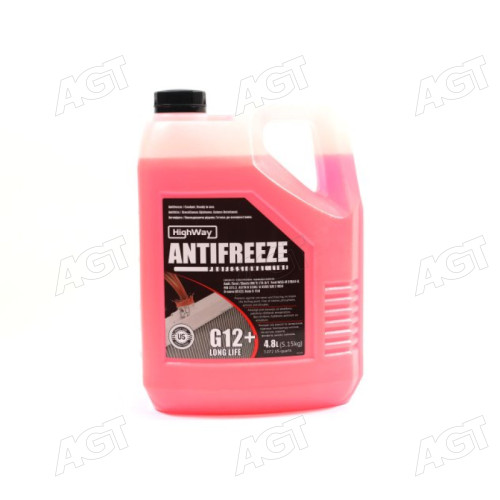 Антифриз HighWay ANTIFREEZE-40 LONG LIFE G12+ (красный) 4,8л