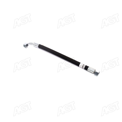 Рукав МТЗ L=420 Ключ S24(M20x1,5) d-10 с углом 90* РВД 2SN <ДК>