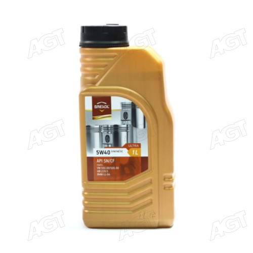 Масло моторн. BREXOL ULTRA 5W40 SN/CF (Каністра 1л)