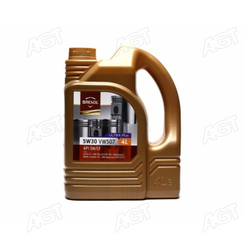 Масло моторн. BREXOL Ultra Plus 5W30 SN VW 504/507 (Каністра 4л)