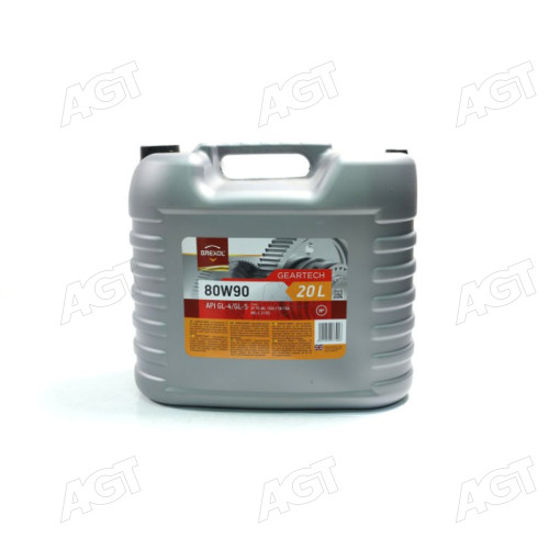 Масло трансмиссии BREXOL GEARTECH 80W90 GL-4/GL-5 (Канистра 20л)