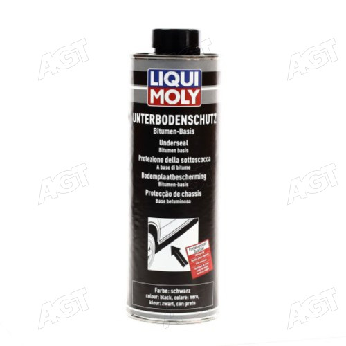 АНТИКОР для днища кузова Liqui Moly UNTERBODENSCHUTZ BITUMEN SCHWARZ 1л
