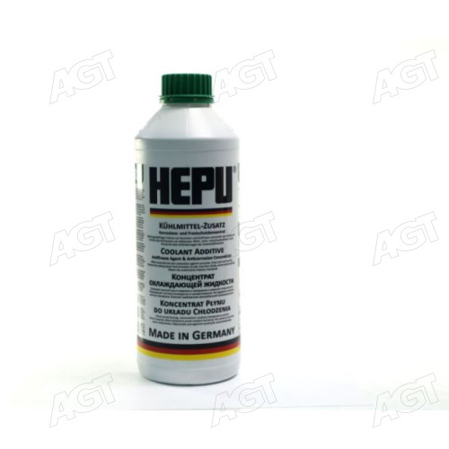 Антифриз HEPU G11 GREEN концентрат (Каністра 1,5л)