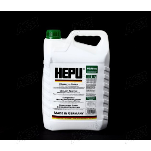 Антифриз HEPU G11 GREEN концентрат (Канистра 5л)