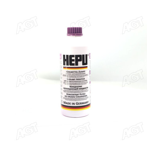 Антифриз HEPU G12+ VIOLET-PURPLE концентрат (Каністра 1,5л)