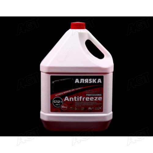 Антифриз Аляска ANTIFREEZE-40 (червоний) Каністра 10л/9,83кг