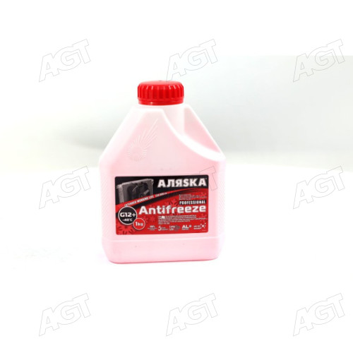 Антифриз Аляска ANTIFREEZE-40 (червоний) Каністра 1л/0,98кг
