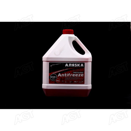 Антифриз Аляска ANTIFREEZE-40 (червоний) Каністра 5л/4,9 кг
