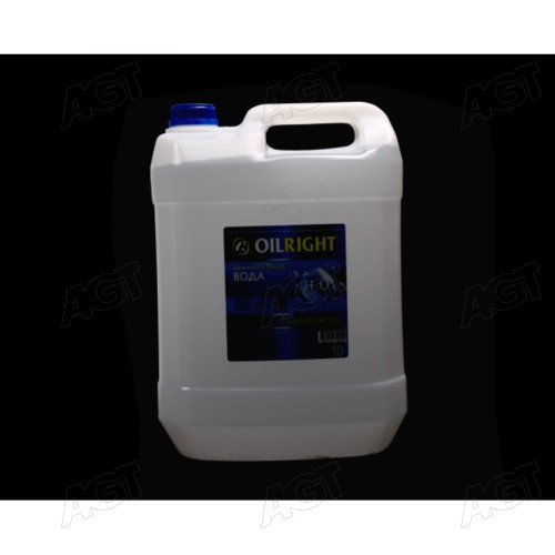 Вода дистиллированная OIL RIGHT (Канистра 10л)