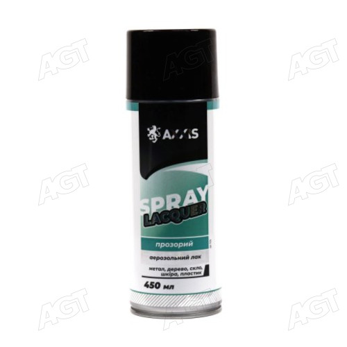 Лак прозорий (балон 450ml) <AXXIS>