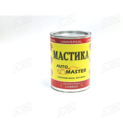 Мастика бітумна (антикорозійна) Master Bitum (банка 0,9 кг)