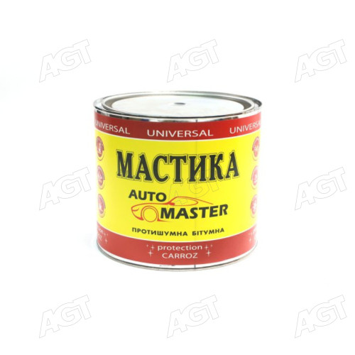 Мастика бітумна (антикорозійна) Master Bitum (банка 1,8 кг)