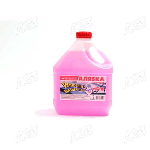 Омыватель стекла зимний АЛЯSКА Bubble gum (ягодный) -20С 3л