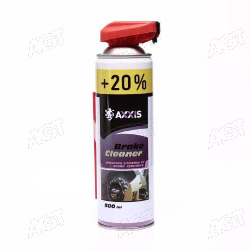 Очиститель тормозной системы и сцепления Brake Cleaner 500ml+20 НОСИК <AXXIS>