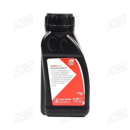 Жидкость тормозная FEBI DOT4 Plus (Канистра 0,25 л)