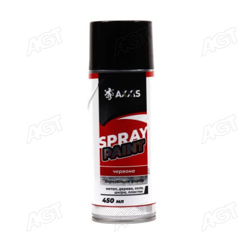 Фарба яскраво-червона (балон 450ml) <AXXIS>