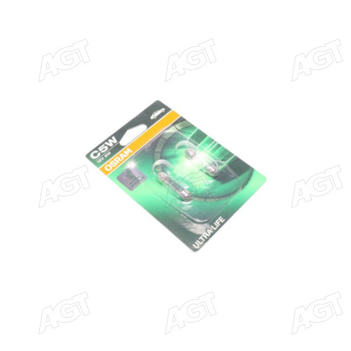 Лампа допоміжн. освітлення C5W 12V 5W SV8.5-8.5 Ultra Life blister (вир-во OSRAM)