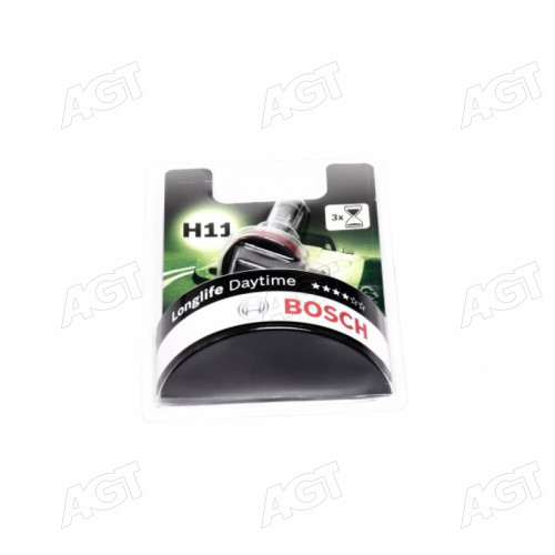 Лампа розжарювання H11 12V 55W PGJ19-2 LONGLIFE DAYTIME (вир-во Bosch)
