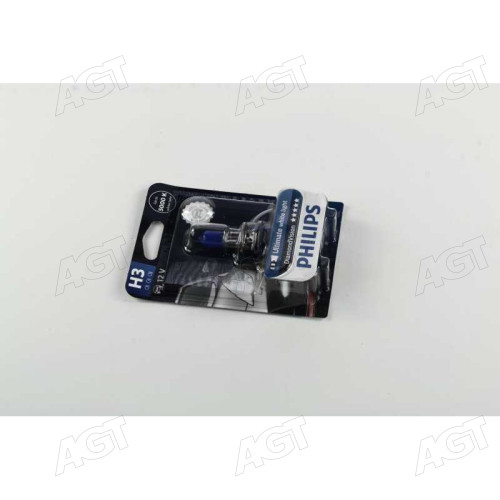 Лампа накаливания H3 12V 55W PK22s Diamond Vision 5000K 1шт blister (производство Philips)
