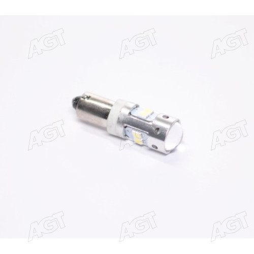 Лампа LED  габарит, панель приборов, 24V T4W (BA9S) 8SMD CANBUS WHITE <TEMPEST>