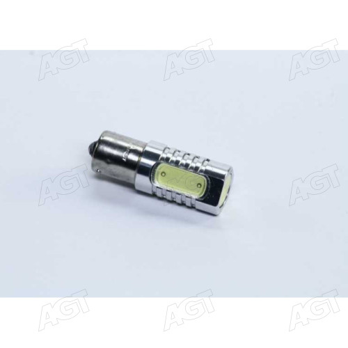 Лампа LED  указателей поворотов и стоп-сигналов   4SMD Mega-LED BA15s 12V WHITE  <TEMPEST>