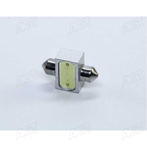 Лампа LED Софітні C5W 12V T11x31-S8.5 1SMDx3chips Мега-LED WHITE <TEMPEST>