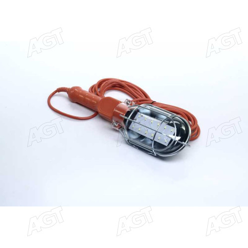 Фонарь переносной с LED лампой, 220В, 5м., <ДК>
