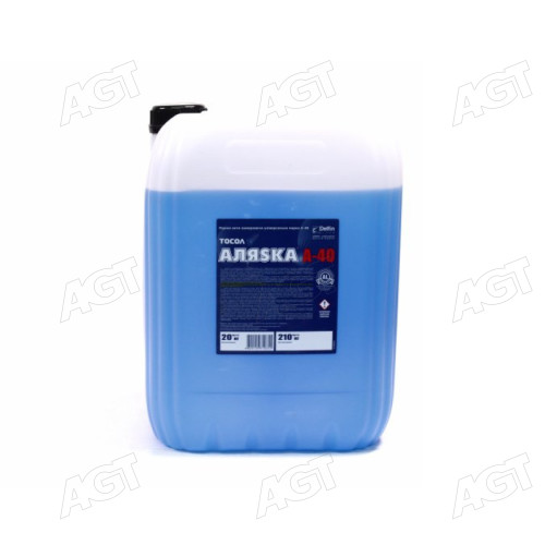 Тосол АЛЯSКА А-40 20л/19,65 кг