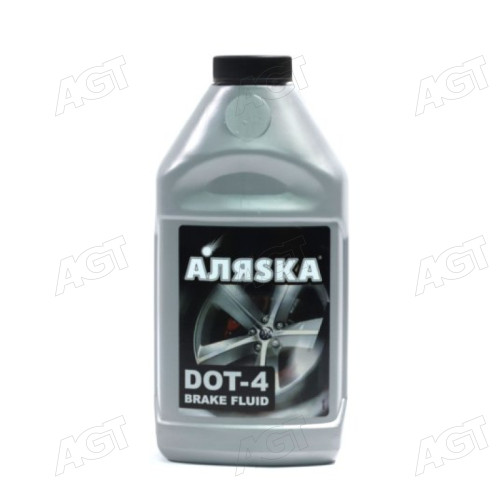 Рідина гальм. DOT4 АЛЯSКА (срібло) 390г