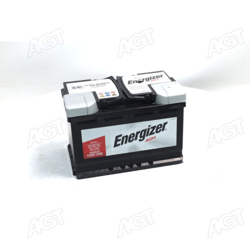 Акумулятор   70Ah-12v Energizer Premium AGM (278х175х190),R,EN760