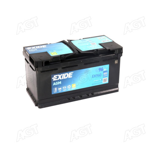 Акумулятор   96Ah-12v Exide AGM (353х175х190),R,EN850