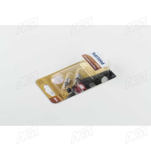 Лампа накаливания H6W 12V 6W BAX9s 2шт blister (пр-во Philips)