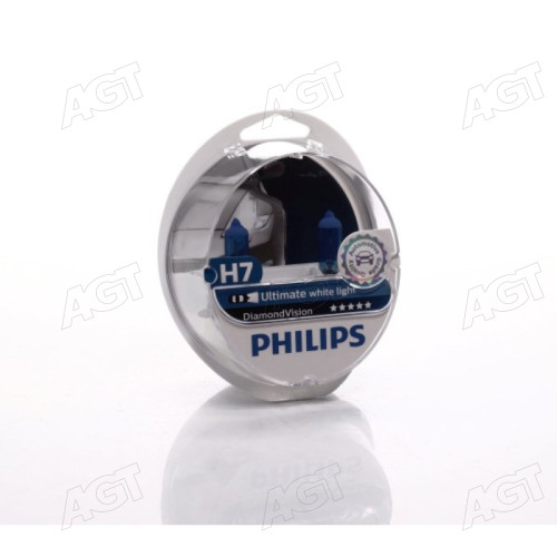 Лампа розжарювання H7 12V 55W PX26d Diamond Vision 5000K (вир-во Philips)